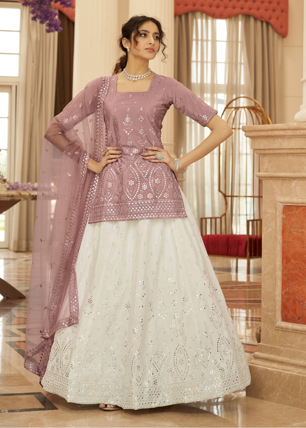 Winstwist Embroidered Semi Stitched Lehenga Choli - Buy Winstwist  Embroidered Semi Stitched Lehenga Choli Online at Best Prices in India |  Flipkart.com