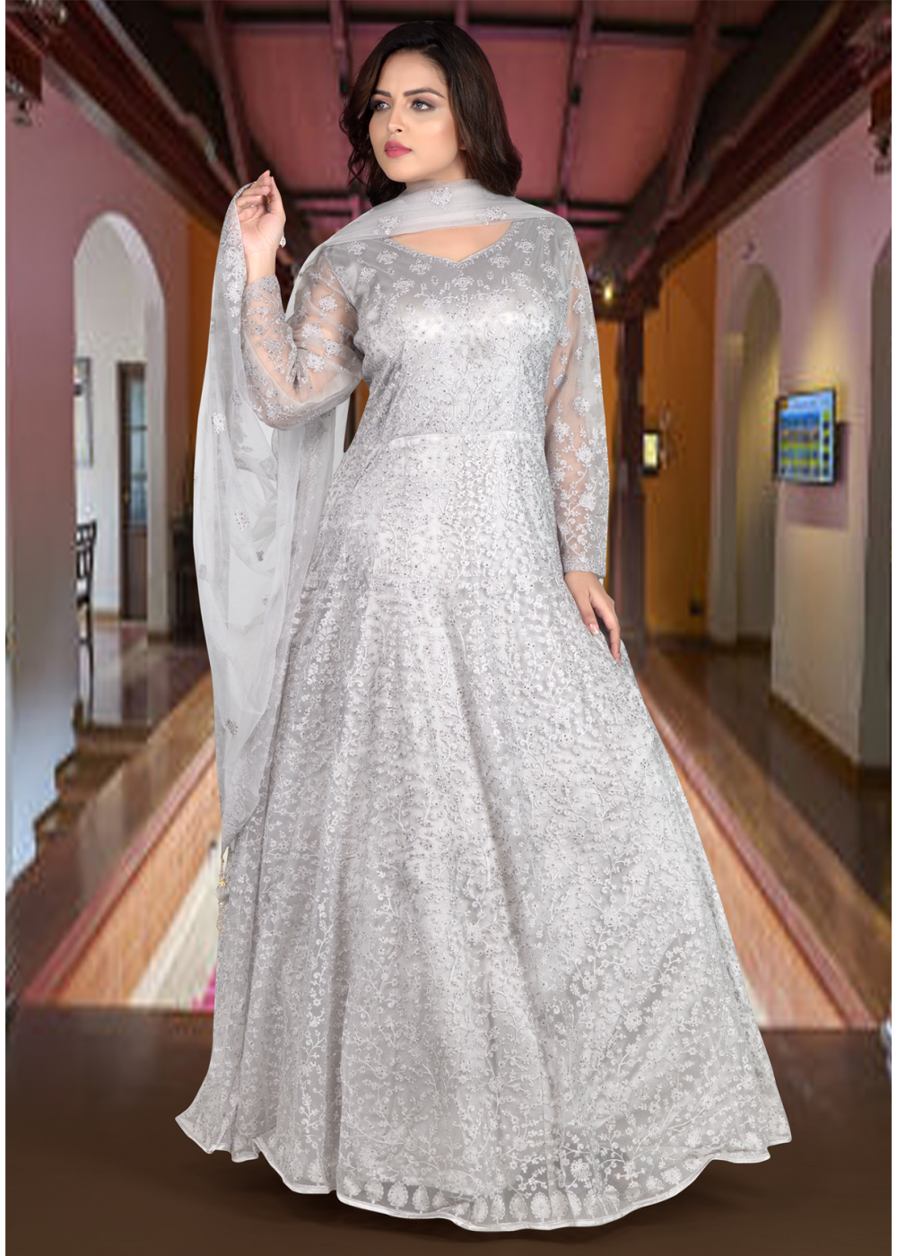 Gray & Silver Bridesmaid Dress | Long & Short - June Bridals